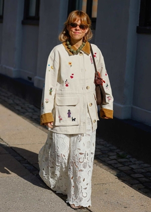 Cara jakke White swan Sissel Edelbo 